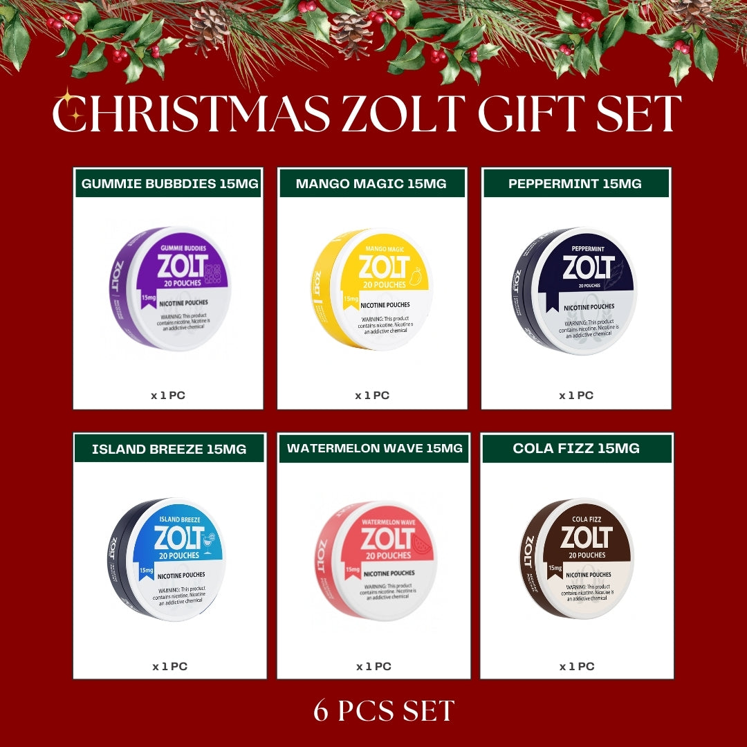 Christmas Holiday ZOLT Gift Set (6pcs)