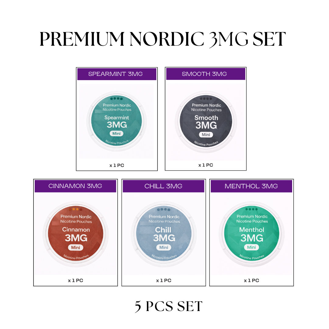 Premium Nordic 3MG Set (5pcs)