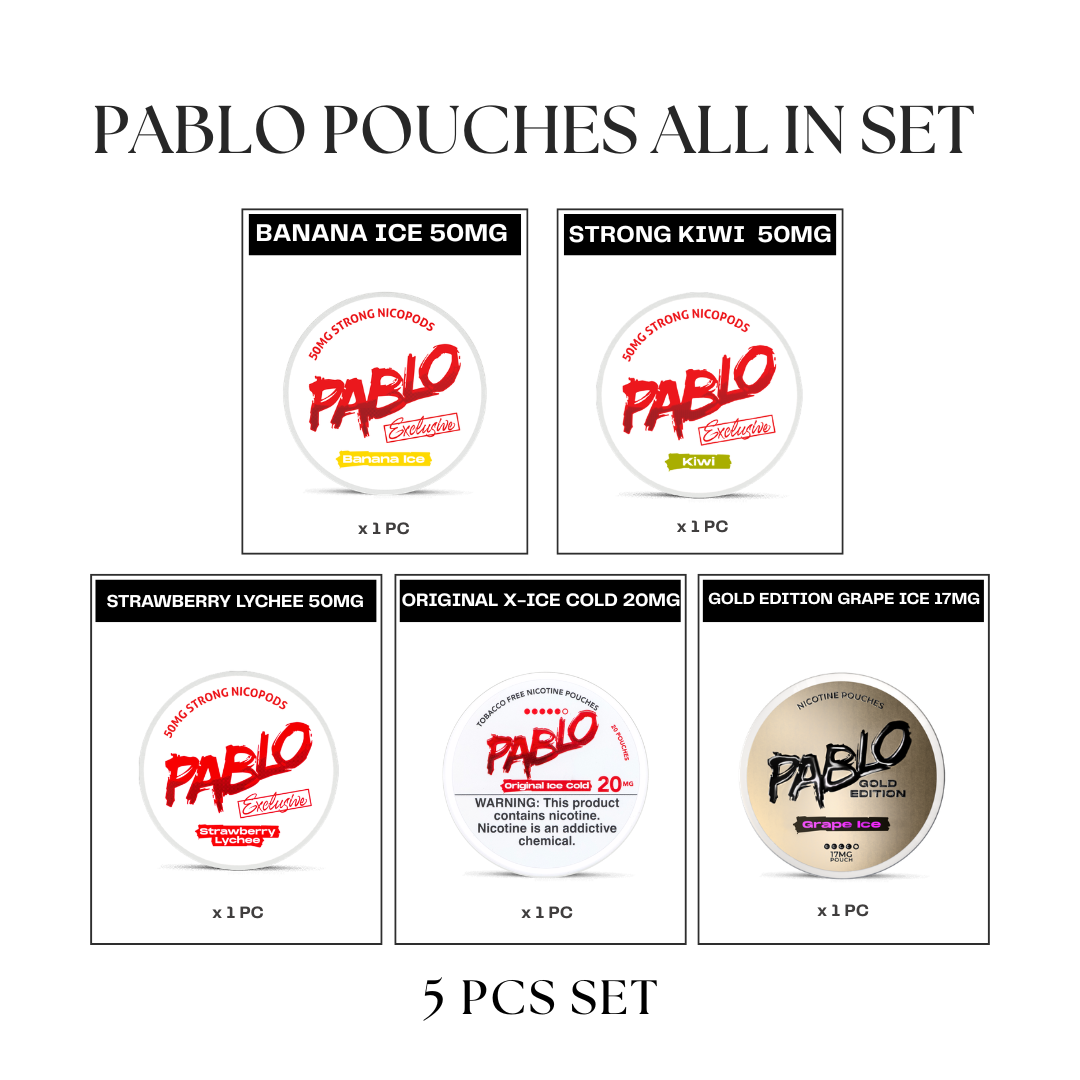 PABLO Pouches All-In Set (5pcs)