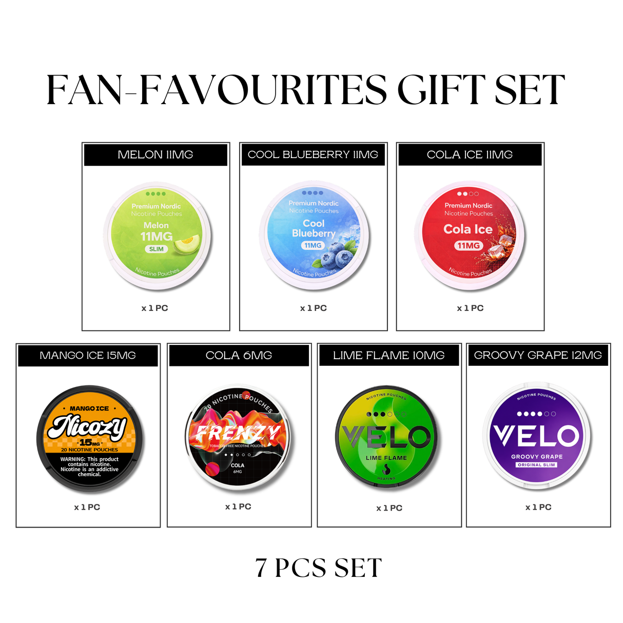 Fan Favourites Gift Set (7pcs)