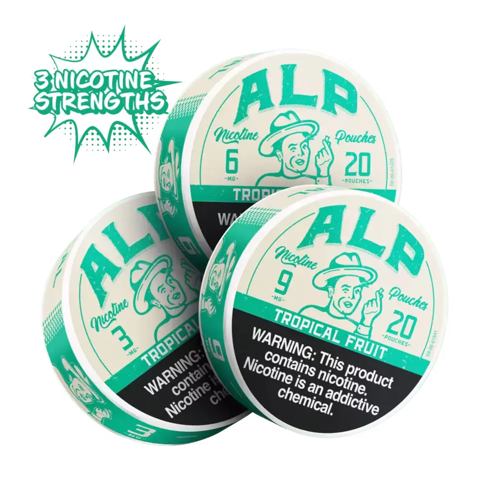 ALP Pouches Tropical Fruit 3MG