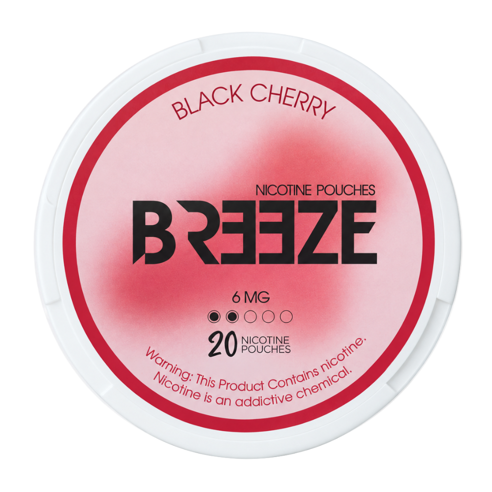 Breeze Pouches Black Cherry 6MG
