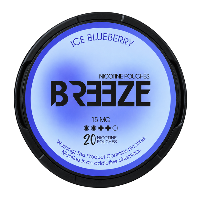 Breeze Pouches Ice Blueberry 15MG