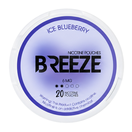 Breeze Pouches Ice Blueberry 6MG