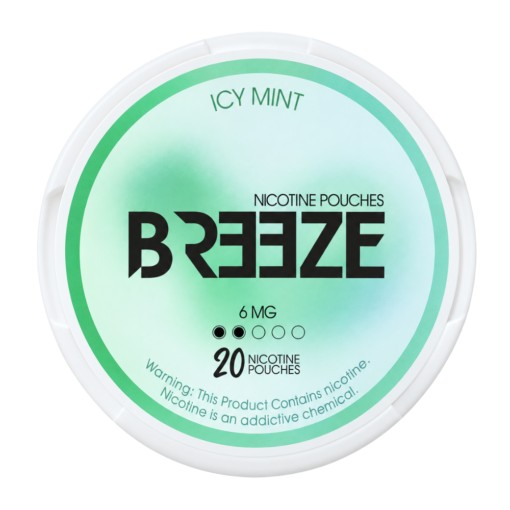 Breeze Pouches Icy Mint 6MG