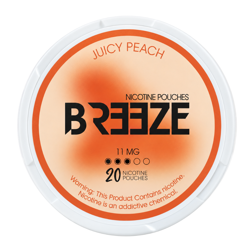 Breeze Pouches Juicy Peach 11MG