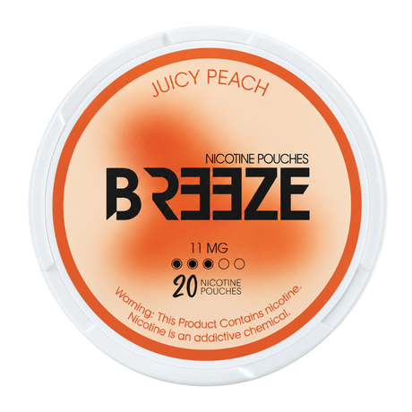 Breeze Pouches Juicy Peach 11MG