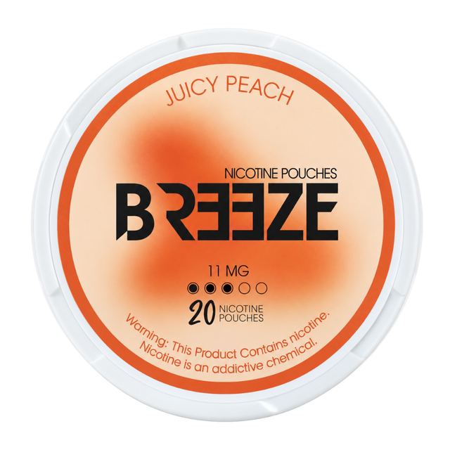 Breeze Pouches Juicy Peach 11MG