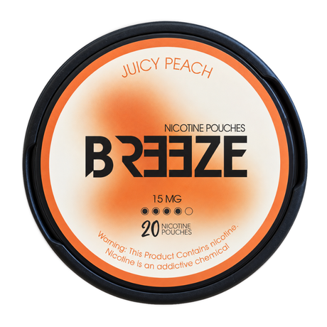 Breeze Pouches Juicy Peach 15MG