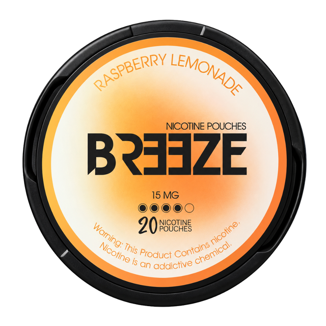 Breeze Pouches Raspberry Lemonade 15MG