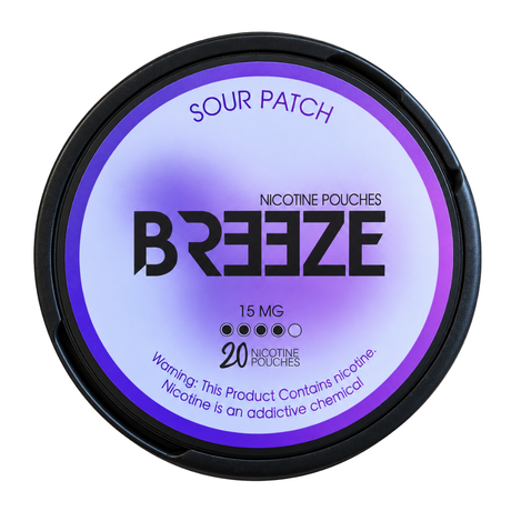 Breeze Pouches Sour Patch 15MG