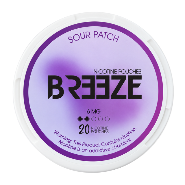 Breeze Pouches Sour Patch 6MG
