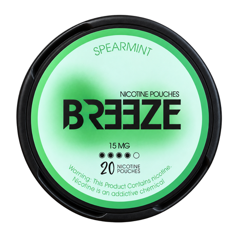 Breeze Pouches Spearmint 15MG