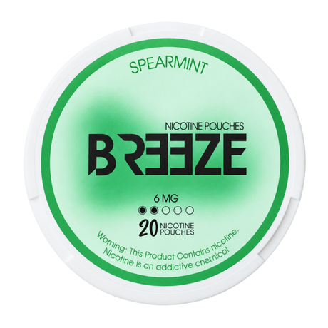 Breeze Pouches Spearmint 6MG