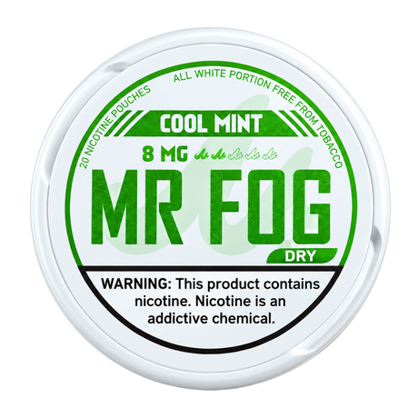 MR FOG Pouches Cool Mint 8MG (Dry)