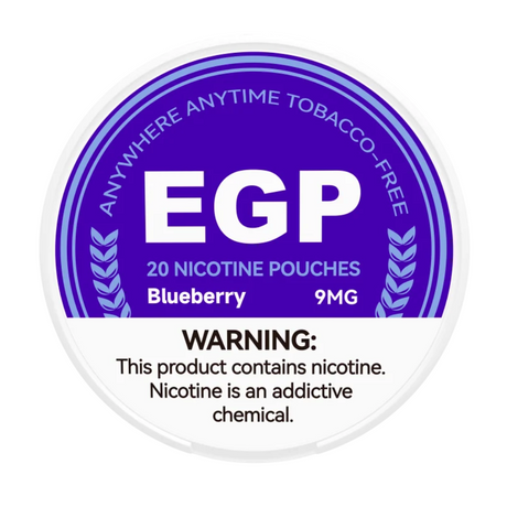 EGP Pouches Blueberry 9MG
