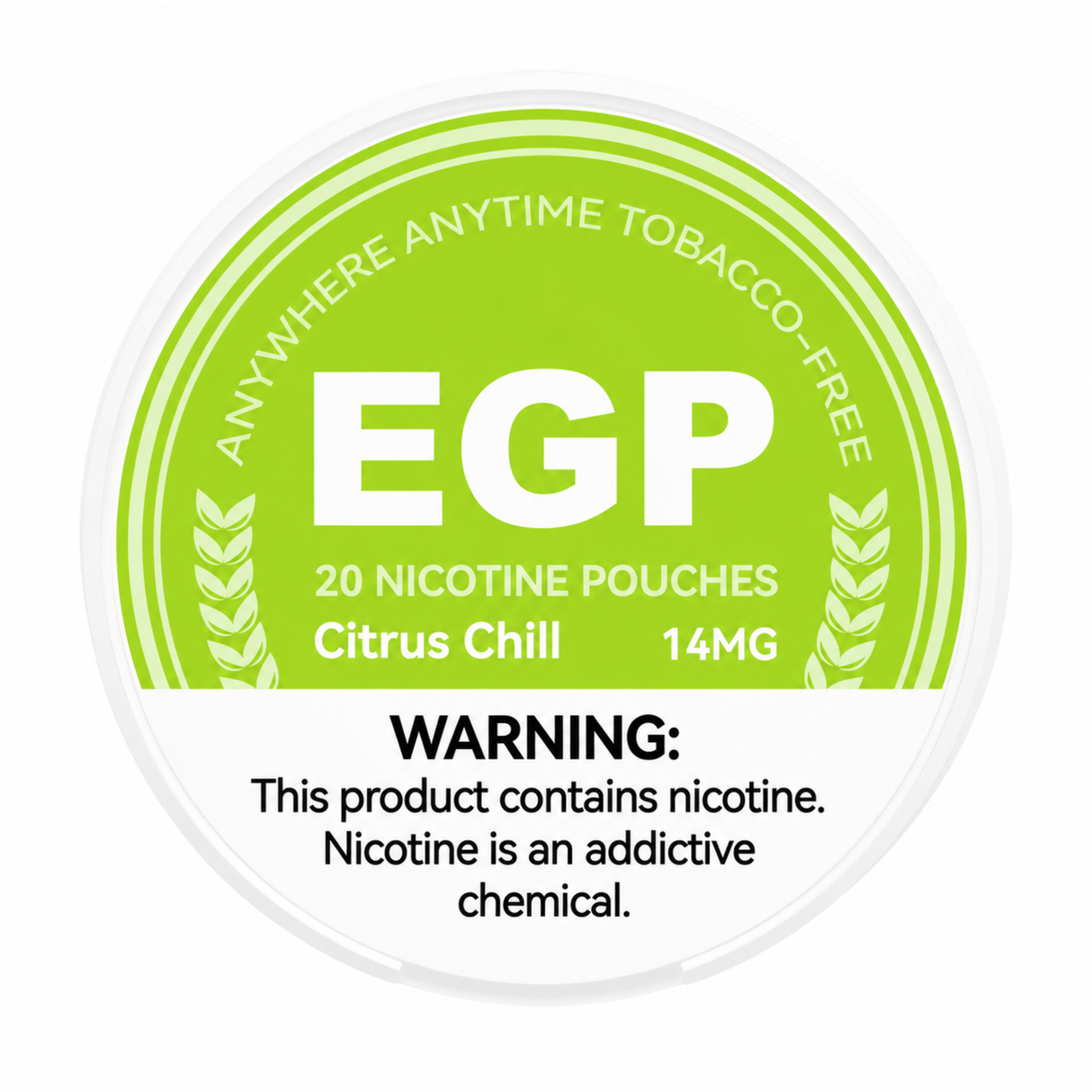 EGP Pouches Citrus 14MG