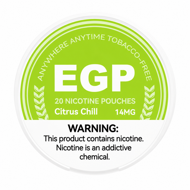 EGP Pouches Citrus 14MG