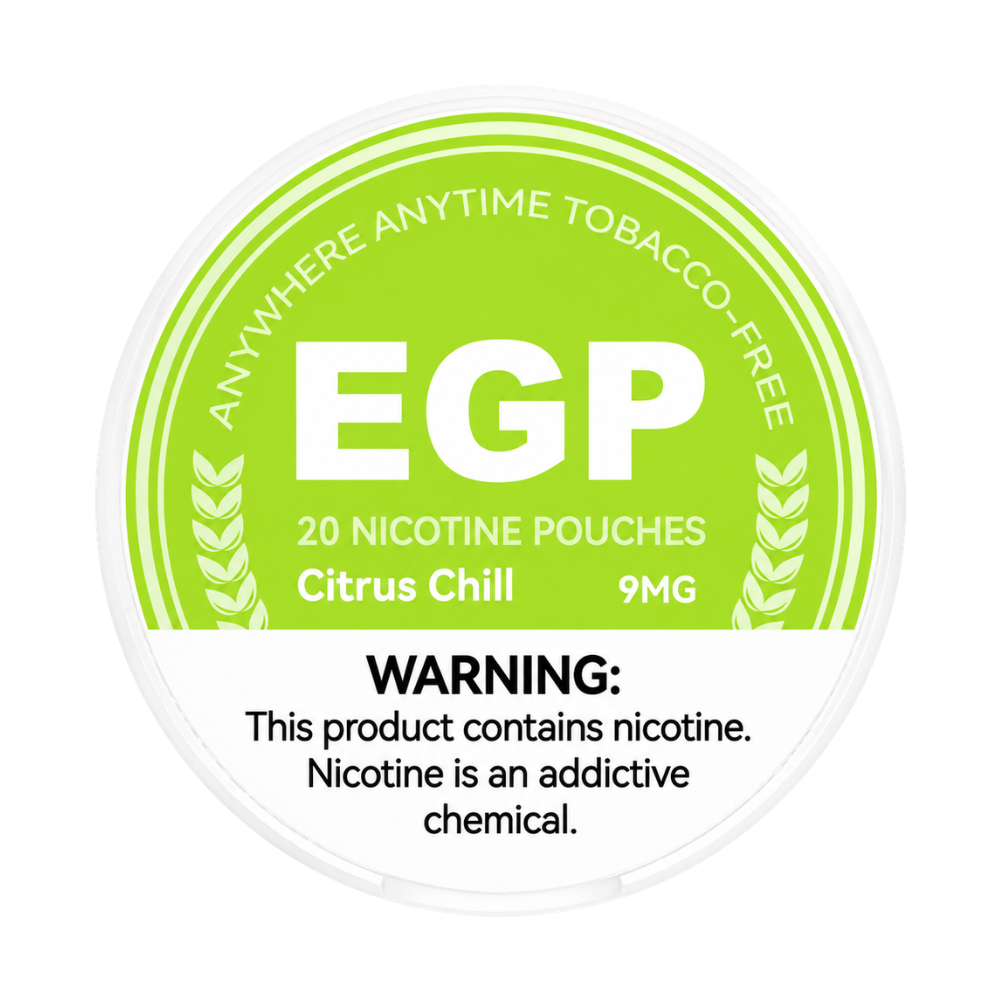 EGP Pouches Citrus 9MG