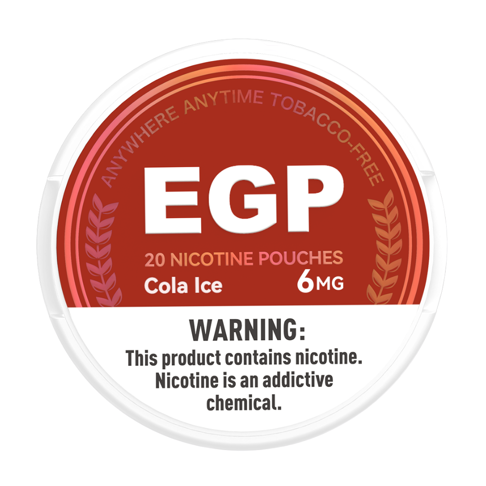 EGP Pouches Cola 6MG