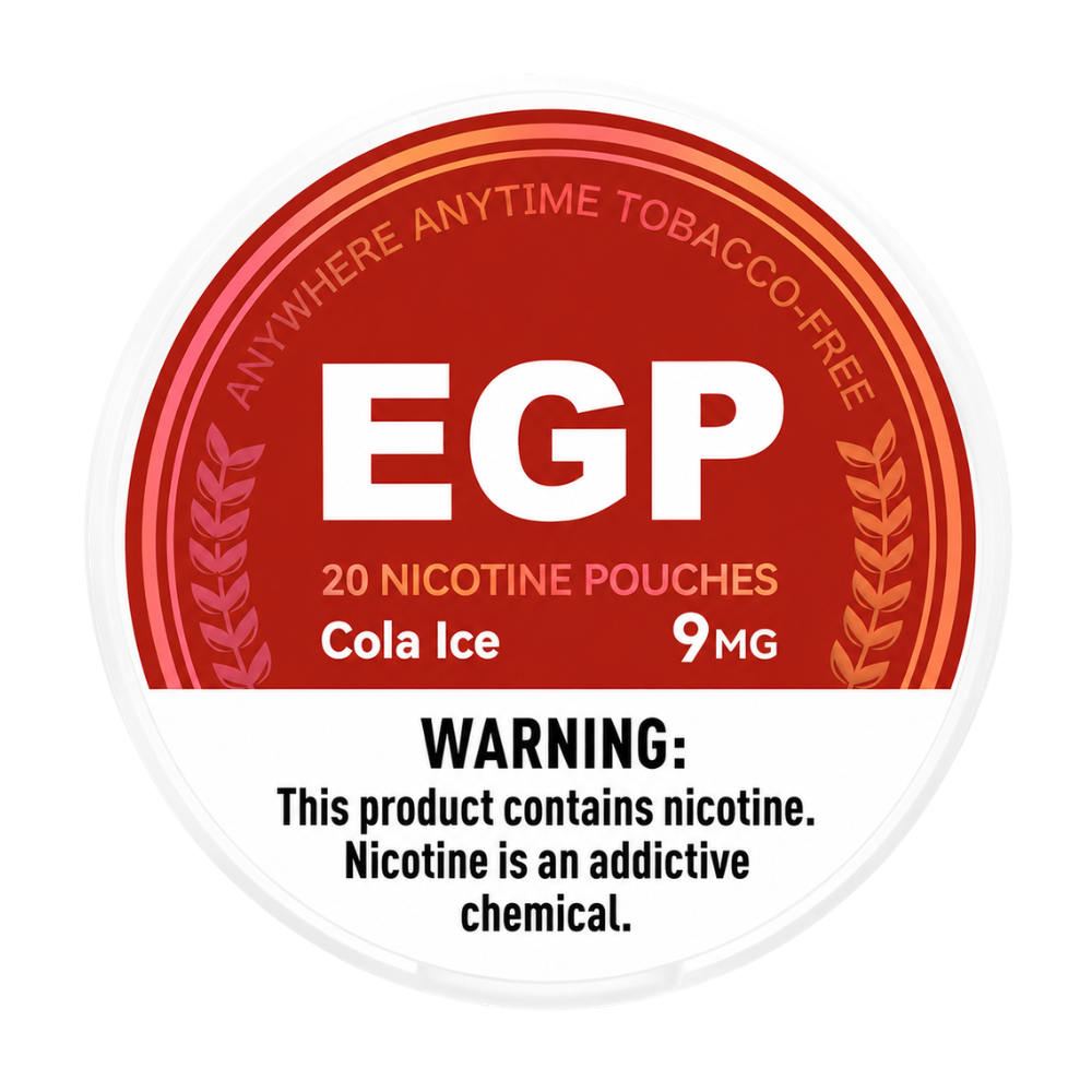 EGP Pouches Cola 9MG