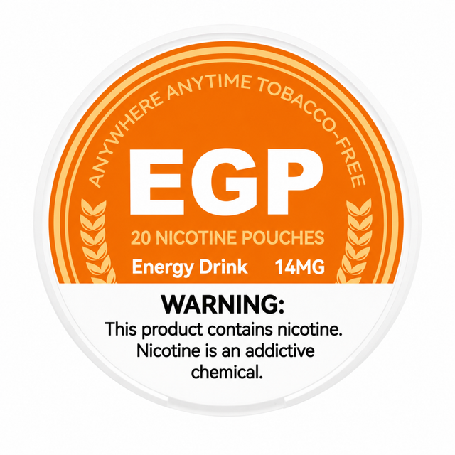 EGP Pouches Energy Drink 14MG