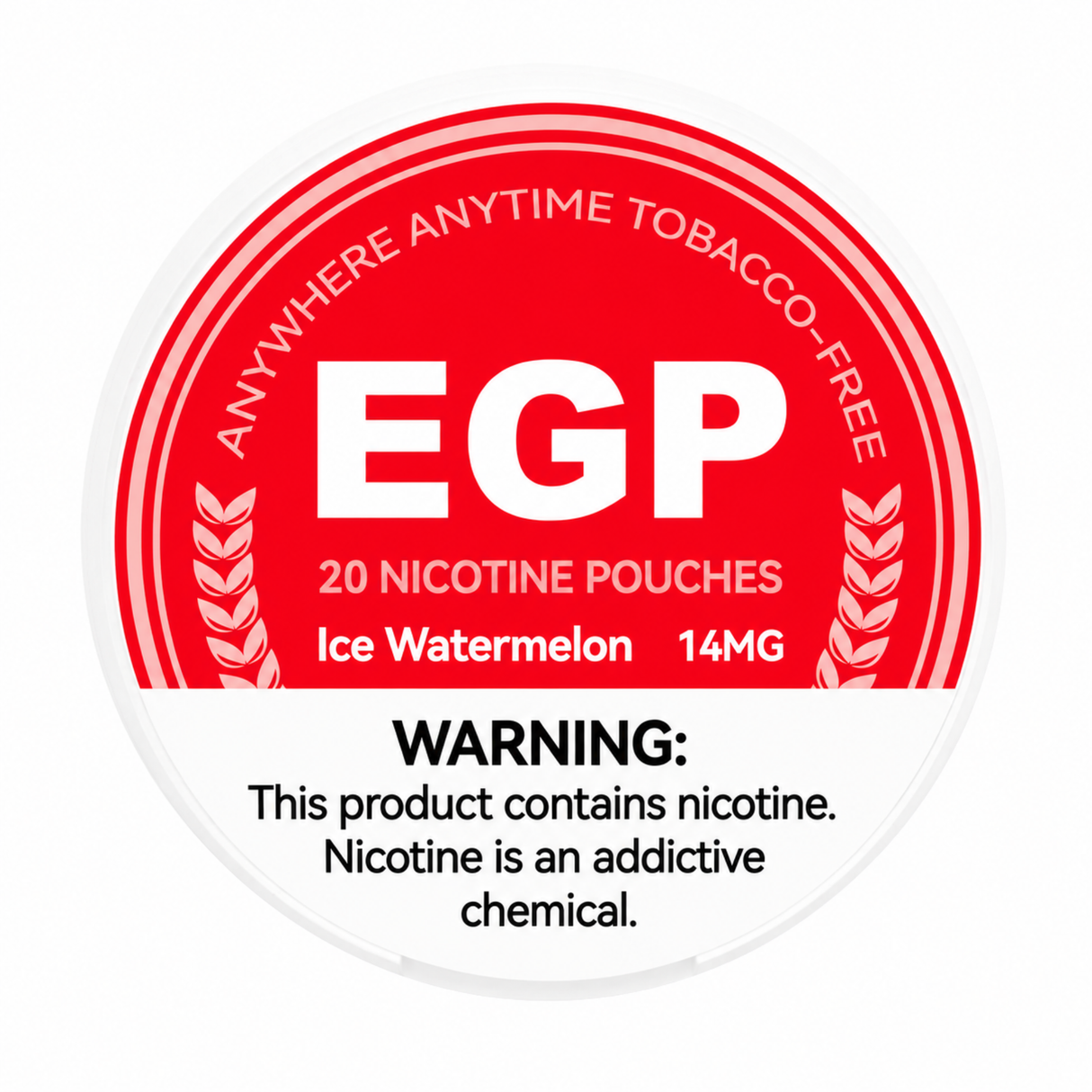 EGP Pouches Ice Watermelon 14MG