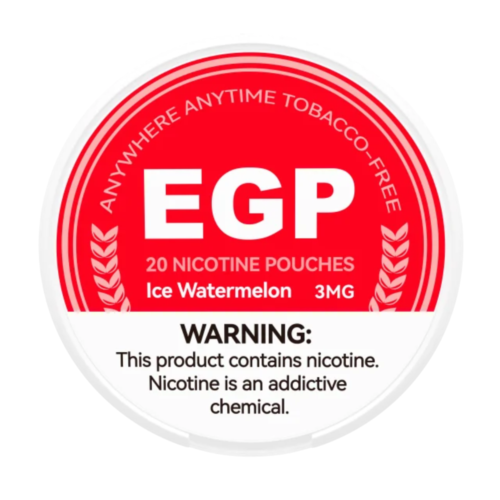 EGP Pouches Ice Watermelon 3MG
