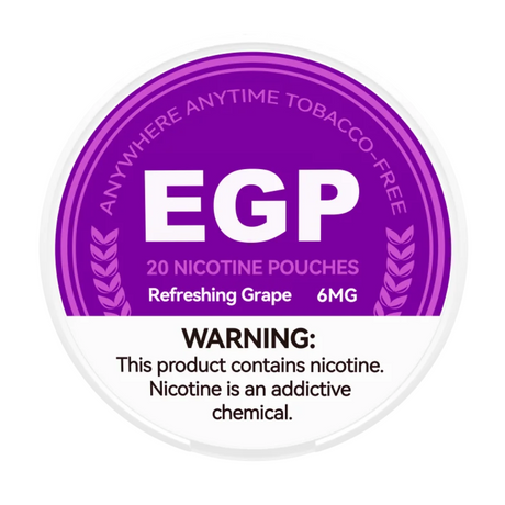 EGP Pouches Refreshing Grape 6MG