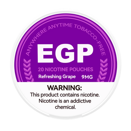 EGP Pouches Refreshing Grape 9MG