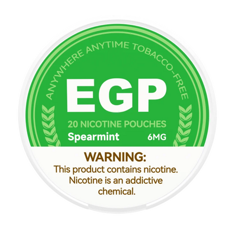 EGP Pouches Spearmint 6MG