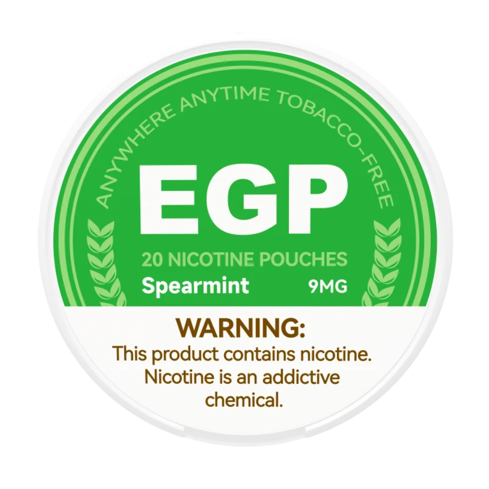 EGP Spearmint 9MG - Best Pouches Canada Online – BestPouches