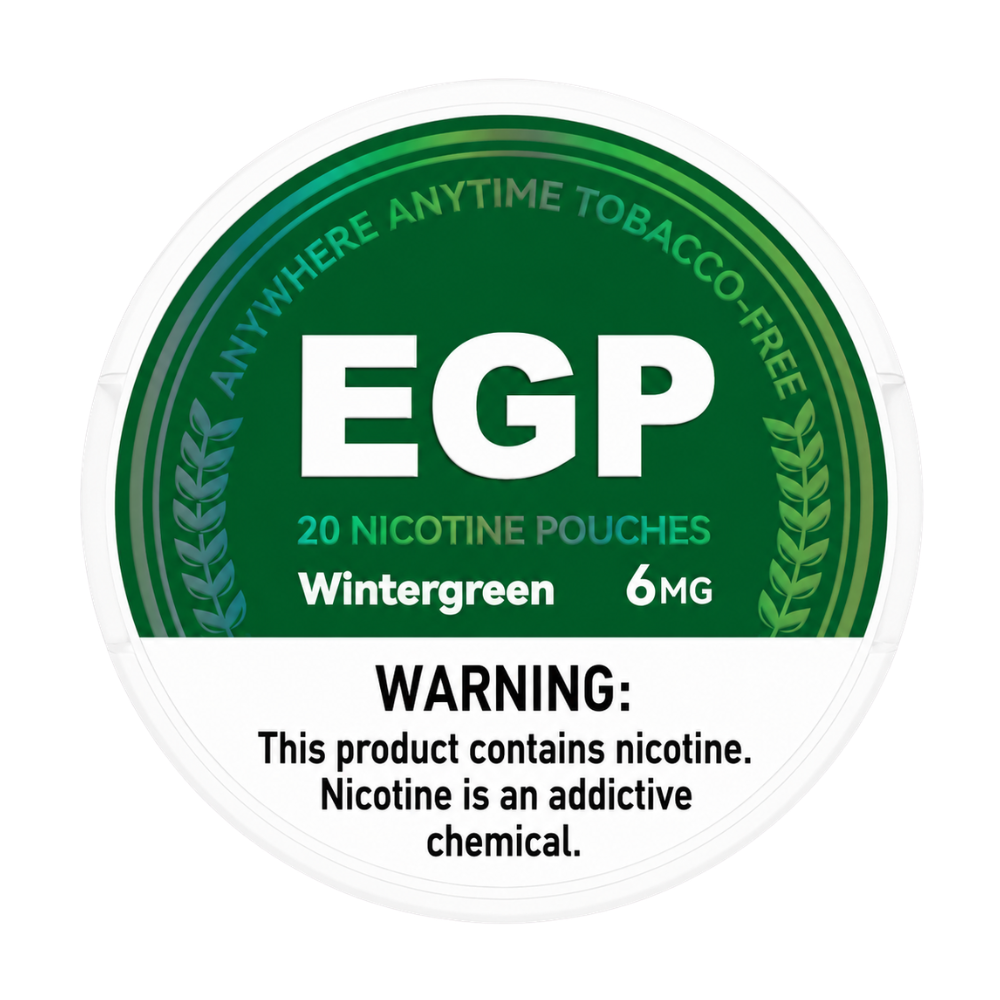 EGP Pouches Wintergreen 6MG
