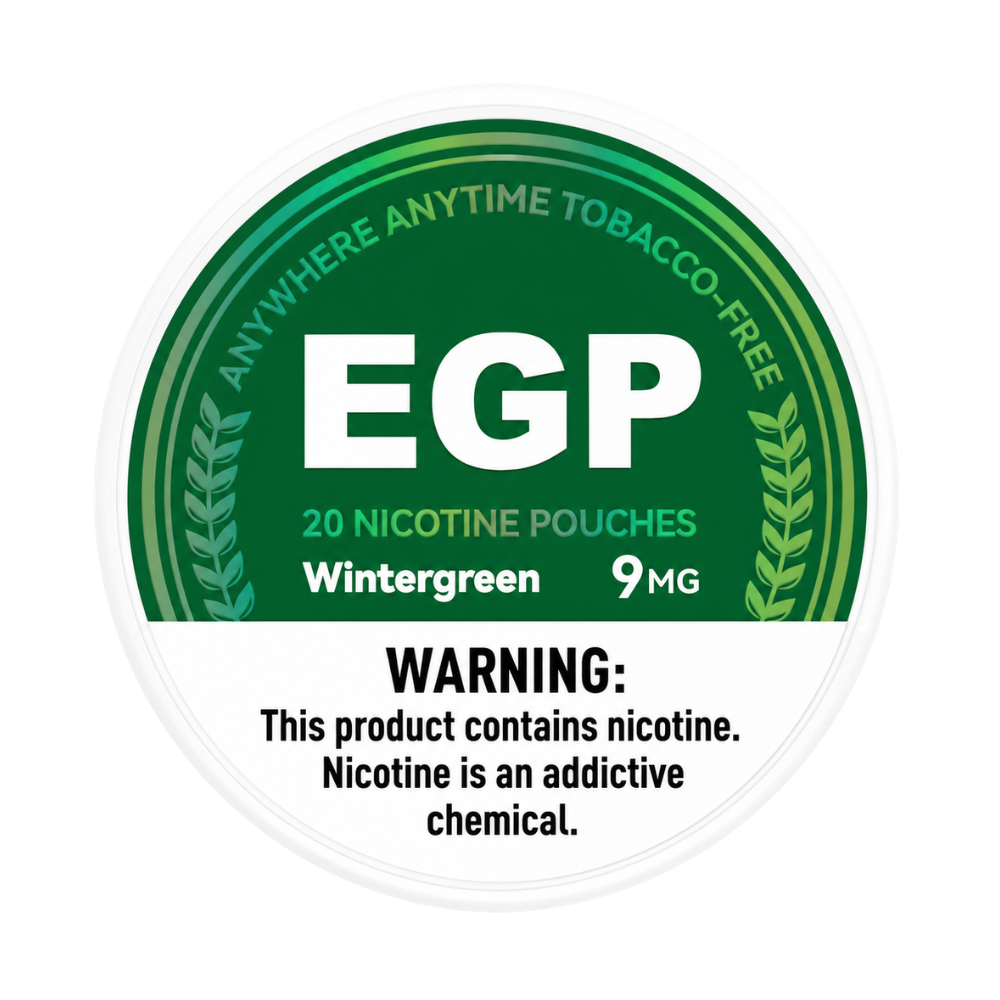 EGP Pouches Wintergreen 9MG