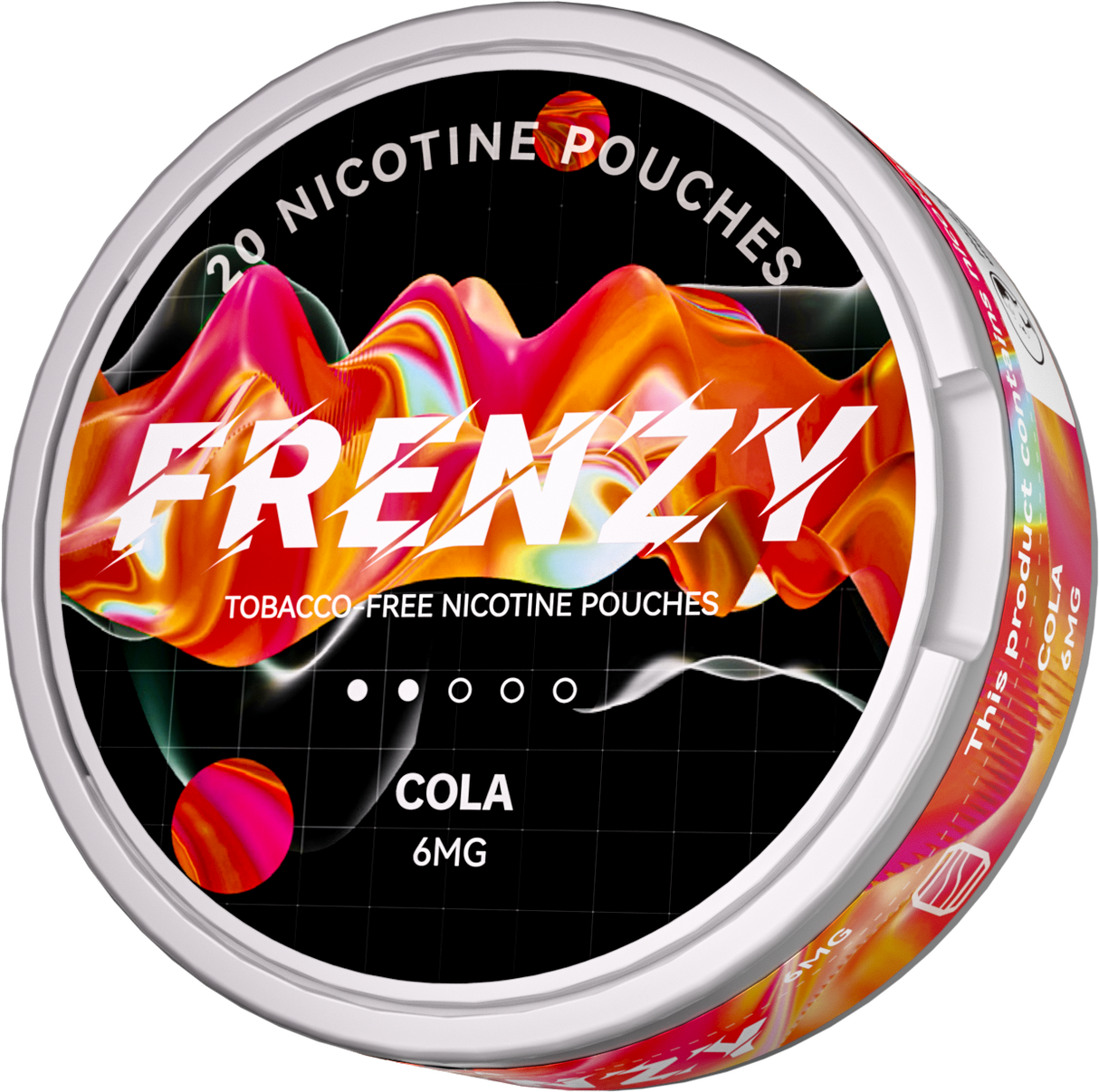 FRENZY Pouches Cola 6MG