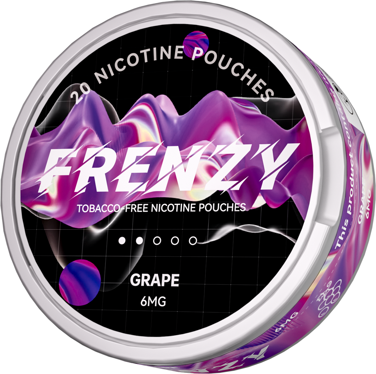 FRENZY Pouches Grape 6MG