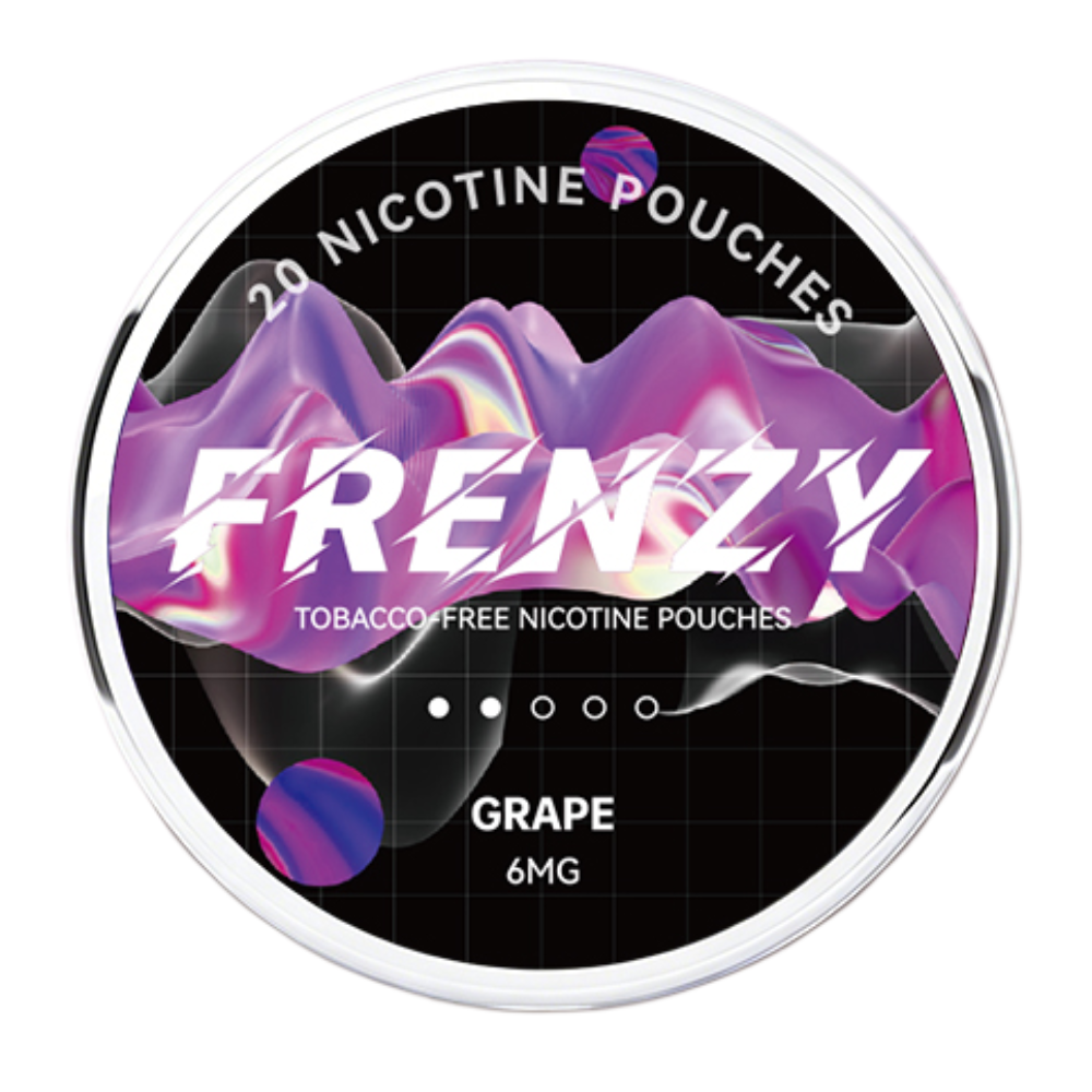 FRENZY Pouches Grape 6MG