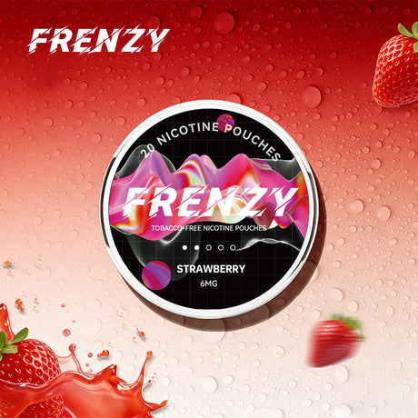 FRENZY Pouches Strawberry 6MG