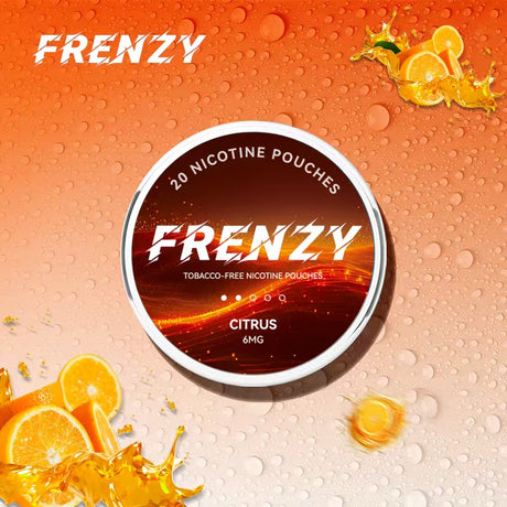 FRENZY Pouches Citrus 6MG