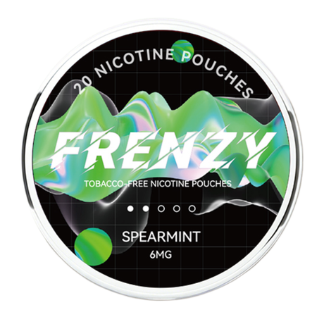 FRENZY Pouches Spearmint 6MG