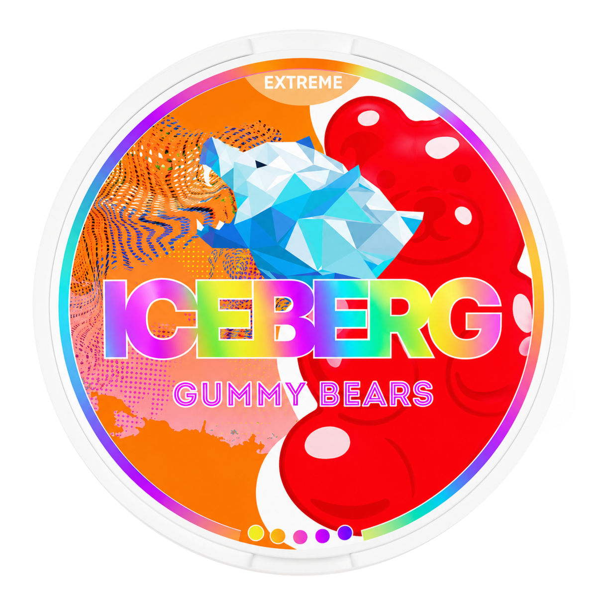 ICEBERG Pouches Gummy Bears 30mg