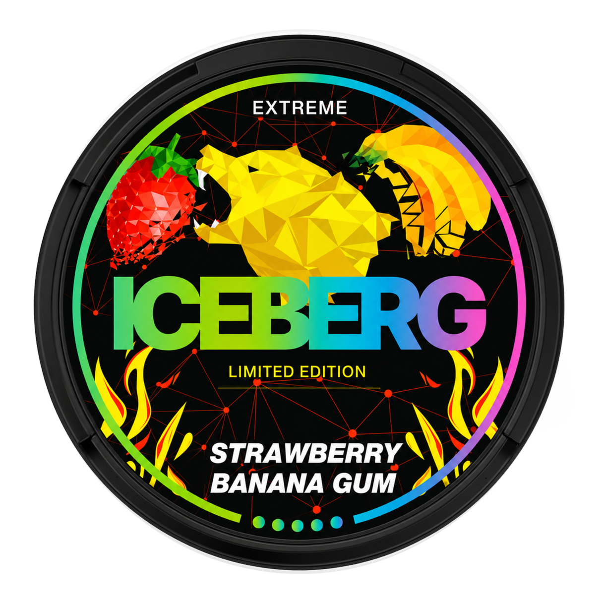 ICEBERG Pouches Strawberry Banana Gum 30MG
