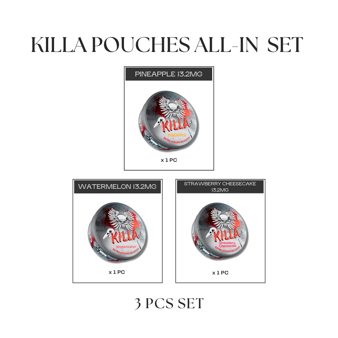 KILLA Pouches All-in Set (3pcs)