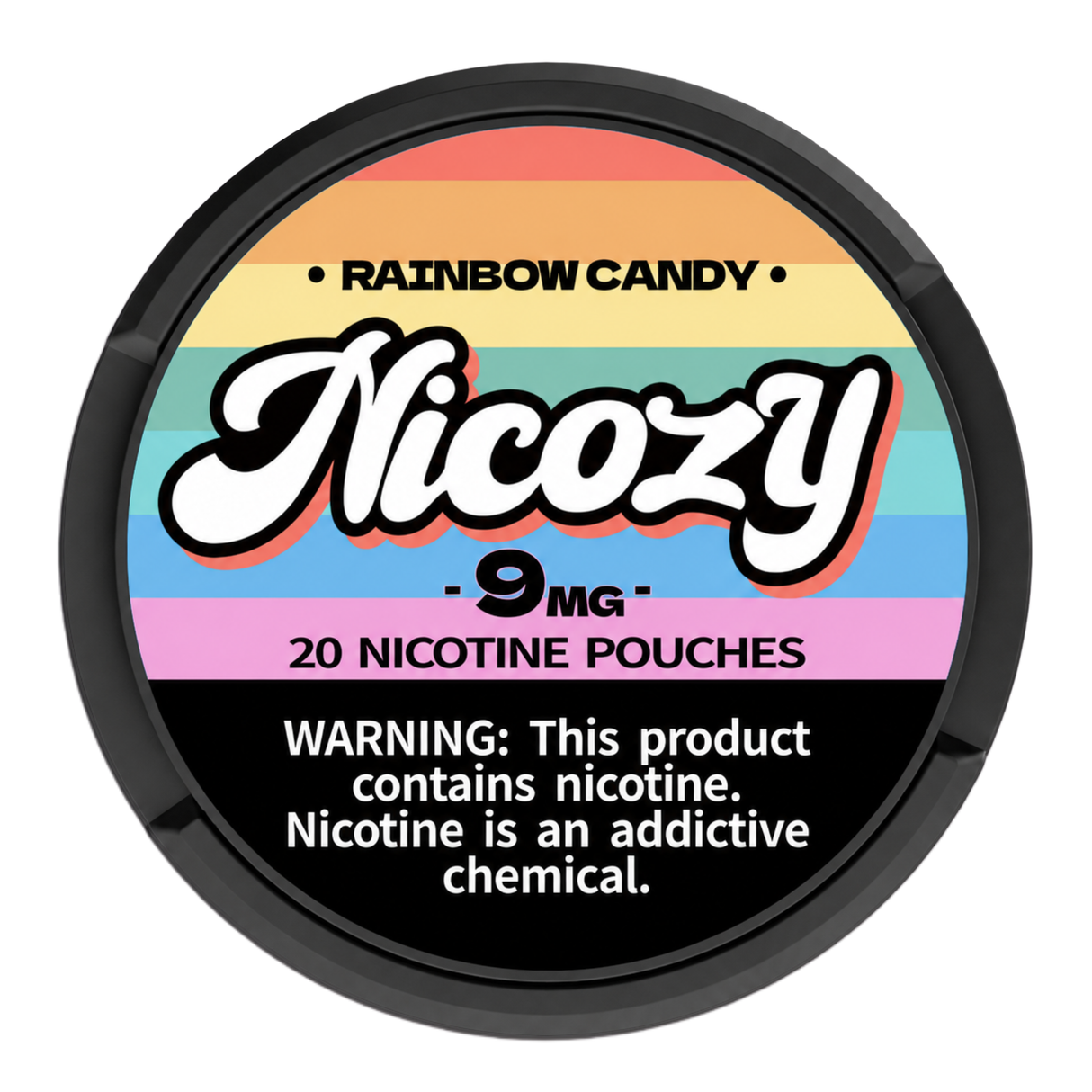 NICOZY Pouches Rainbow Candy 9MG