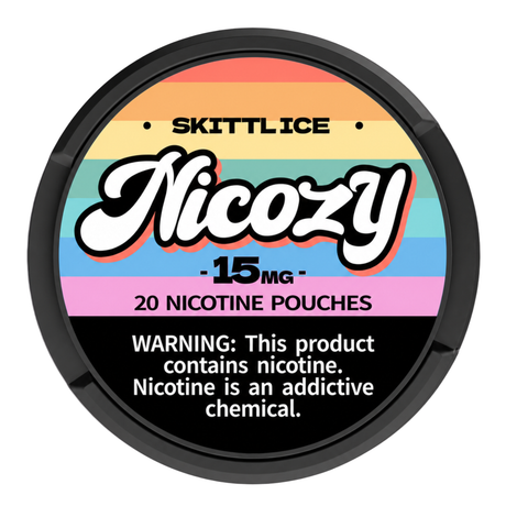 NICOZY Pouches Skittles Ice 15MG