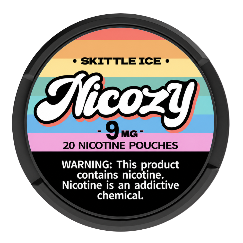 NICOZY Pouches Skittles Ice 9MG