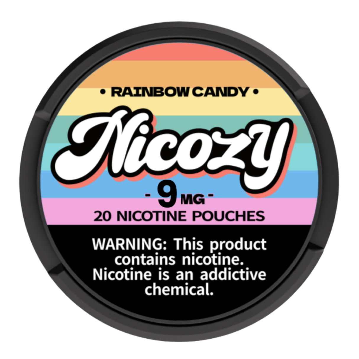 NICOZY Pouches Skittles Ice 9MG