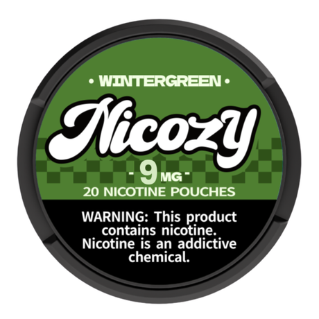 NICOZY Pouches Wintergreen 9MG