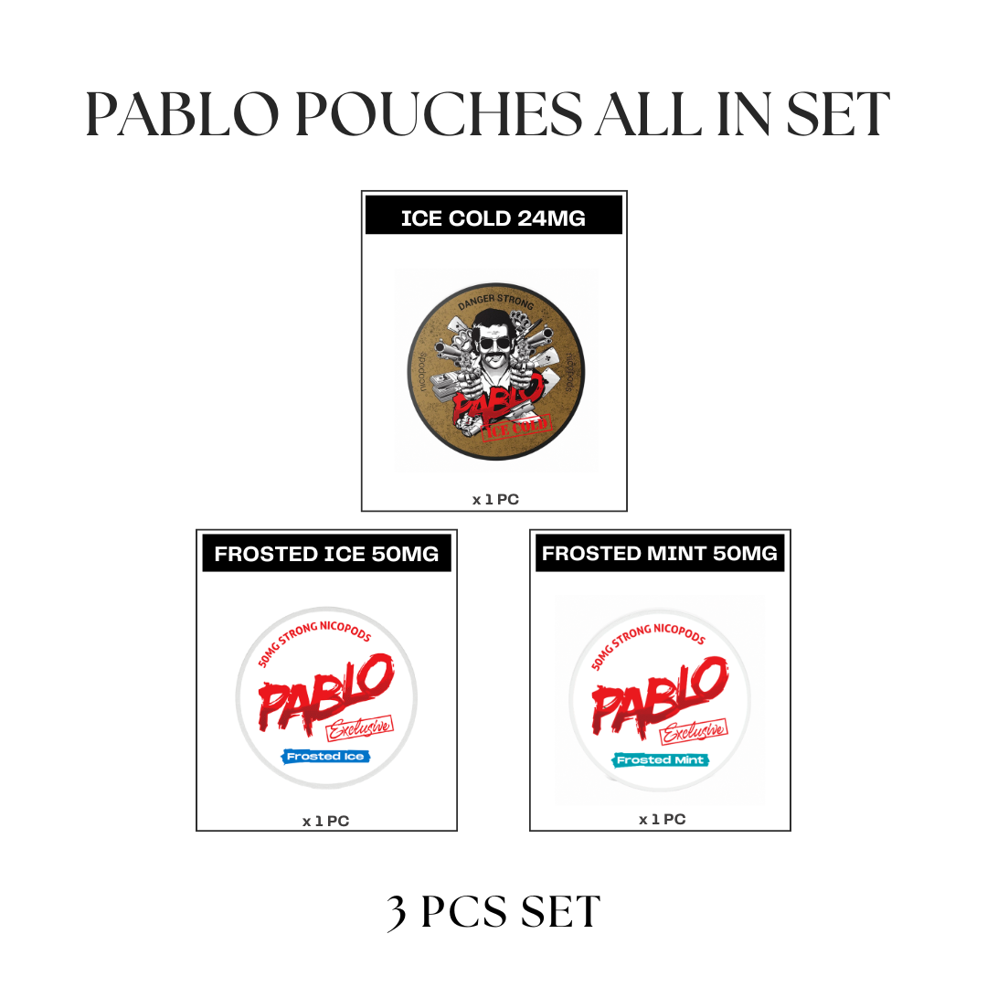 PABLO Pouches All-In Set (3pcs)