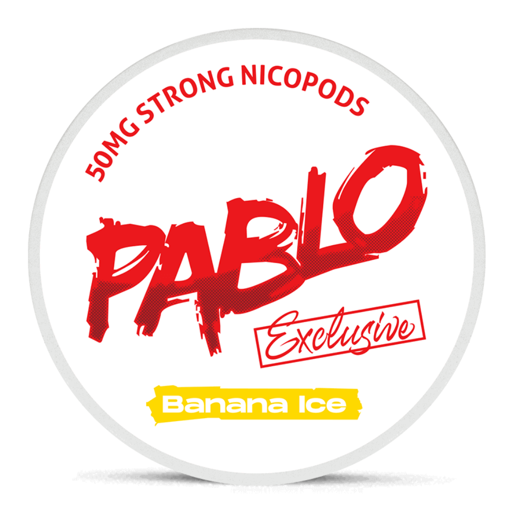 PABLO Pouches Strong Banana Ice 50MG